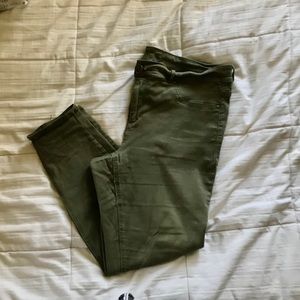 Maurices Olive Jeggings